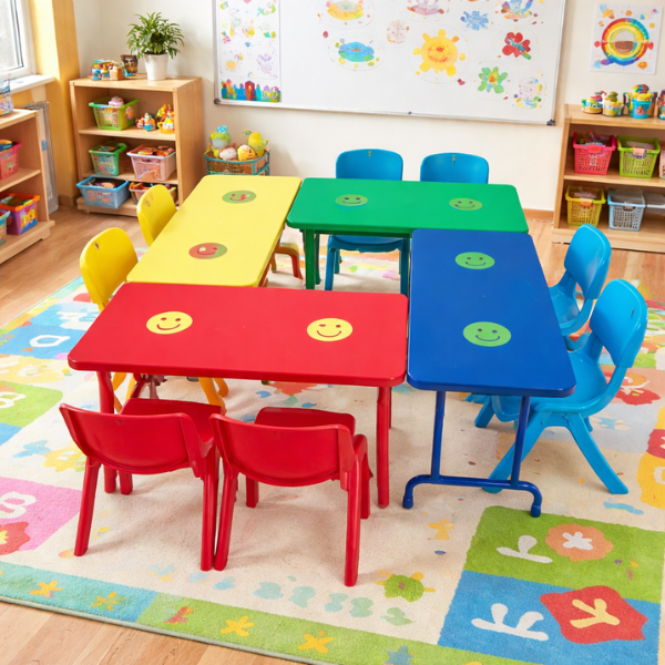 Dual Desk School Furniture